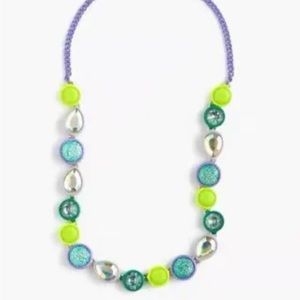 NWT J. Crew crewcuts Brulee Necklace Multi color